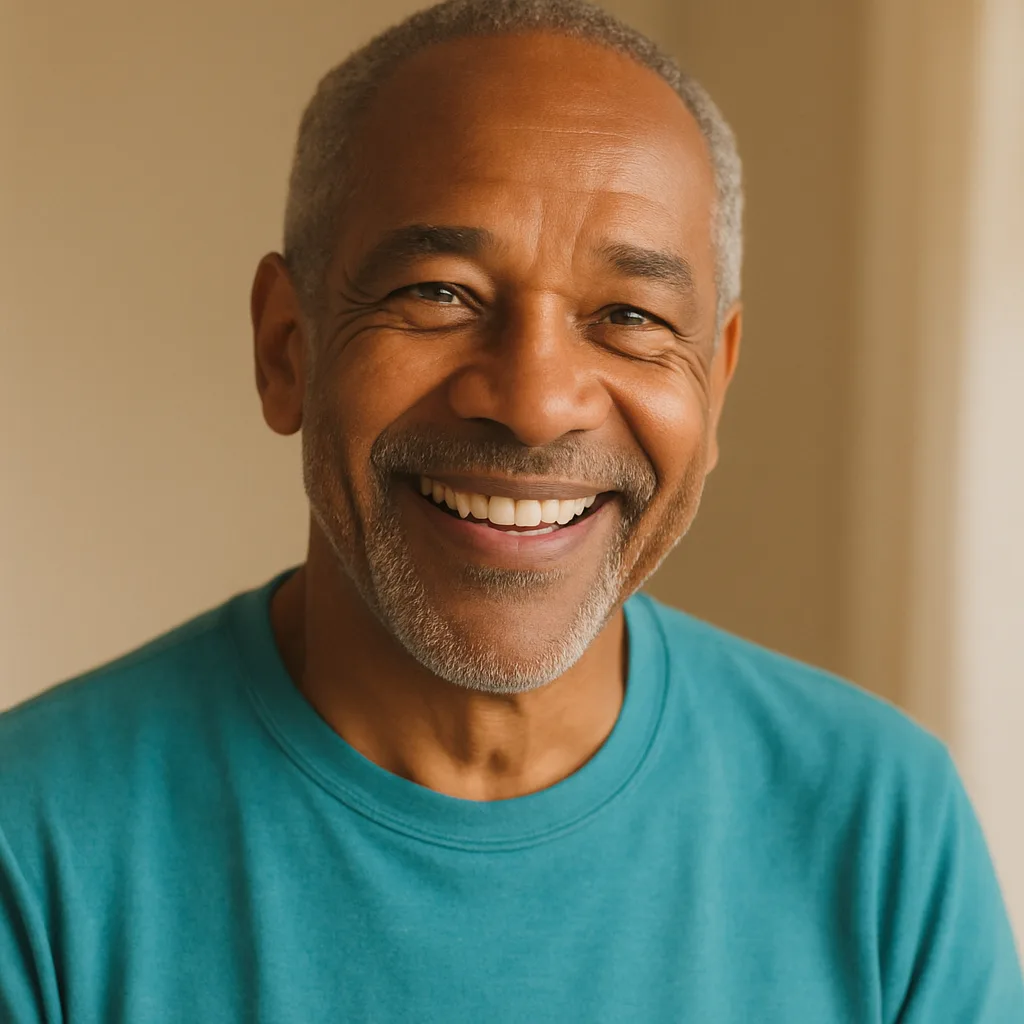 Smiling man in his 60s — member of The Surrey Dating Site